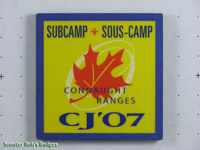 CJ'07 Connaught Ranges Subcamp Magnet